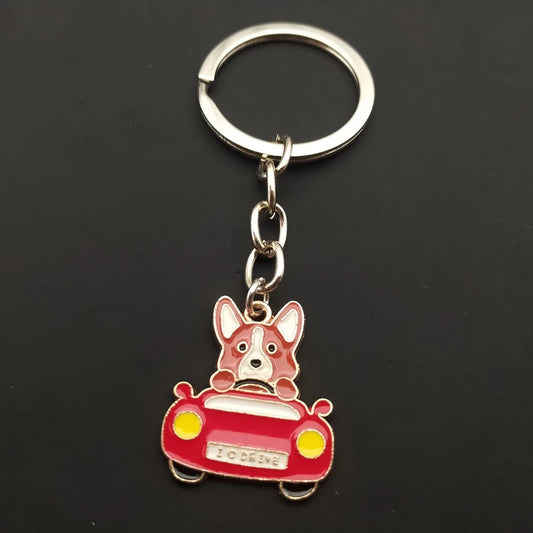 Corgi Keychain