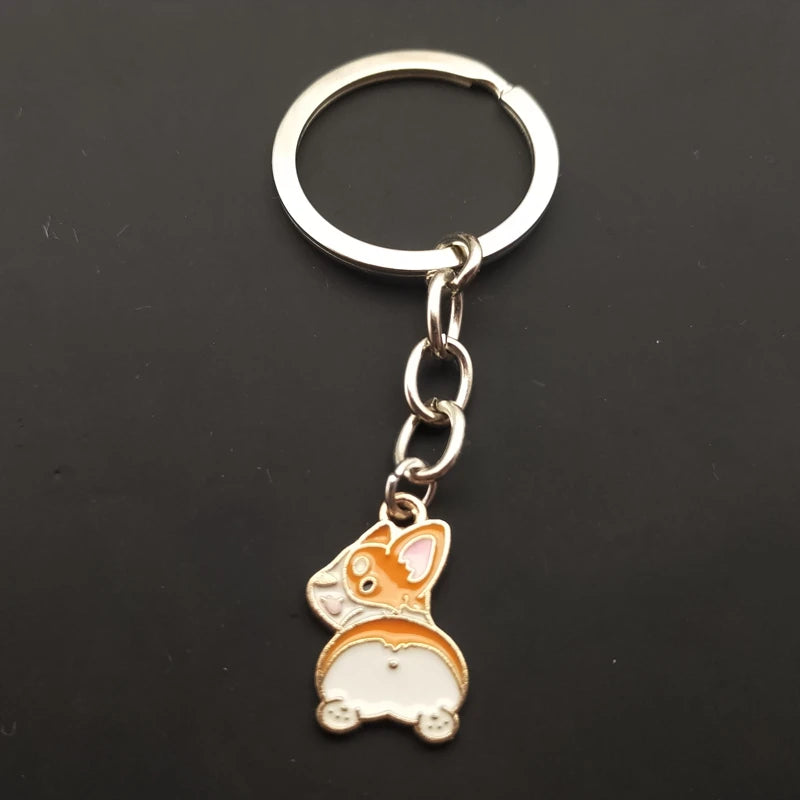 Corgi Keychain