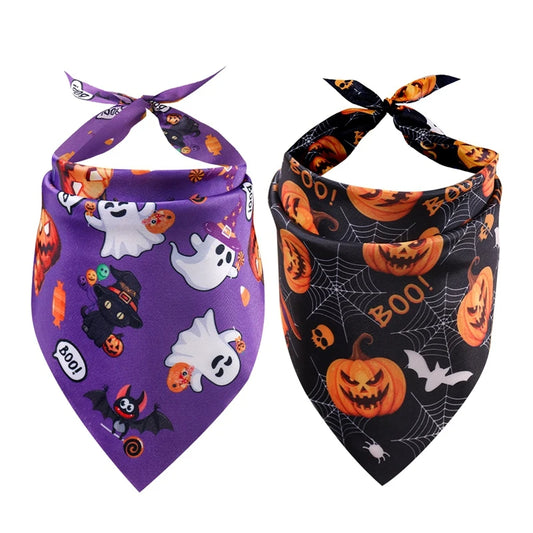 Halloween Dog Bandanas