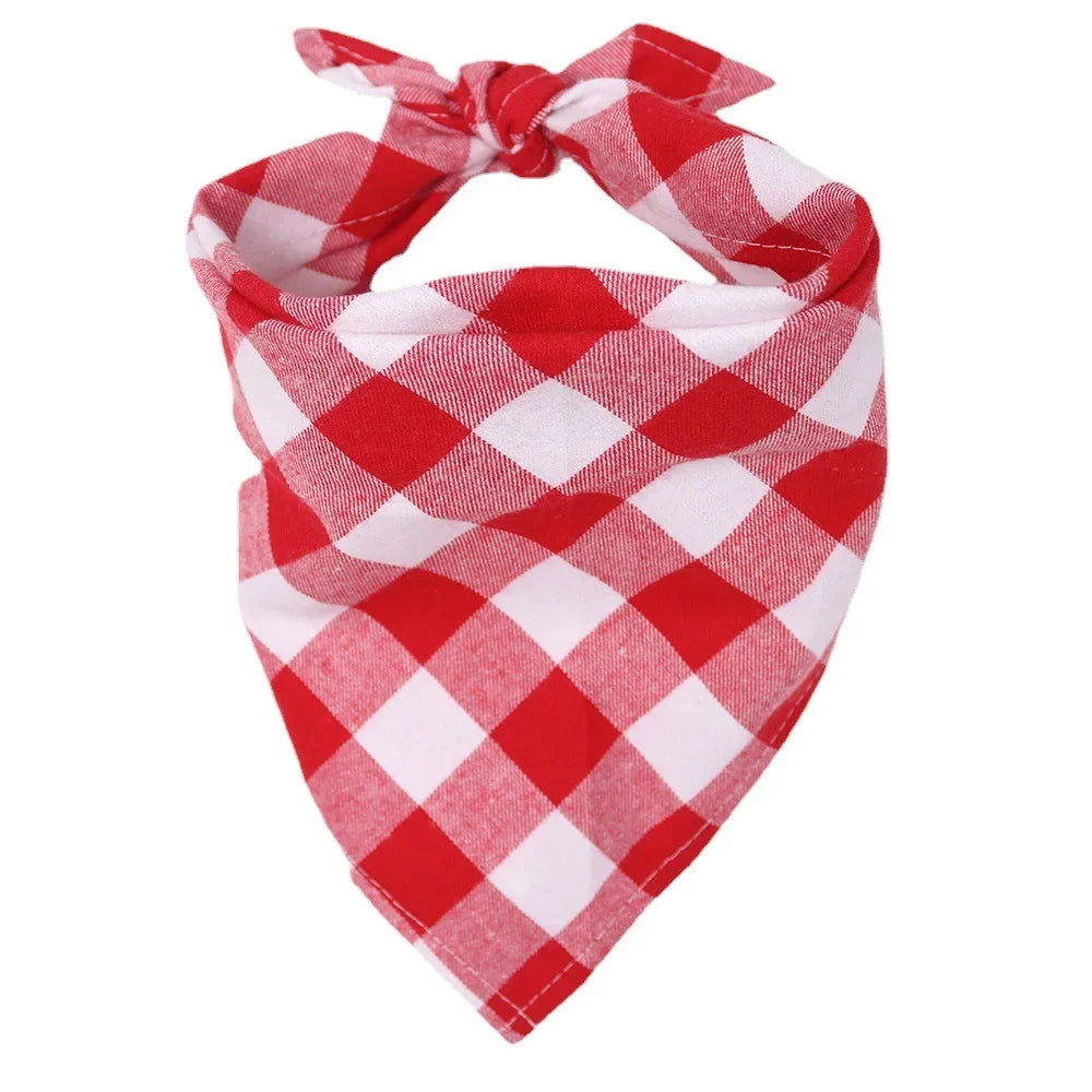 Classic Dog Plaid Bandana