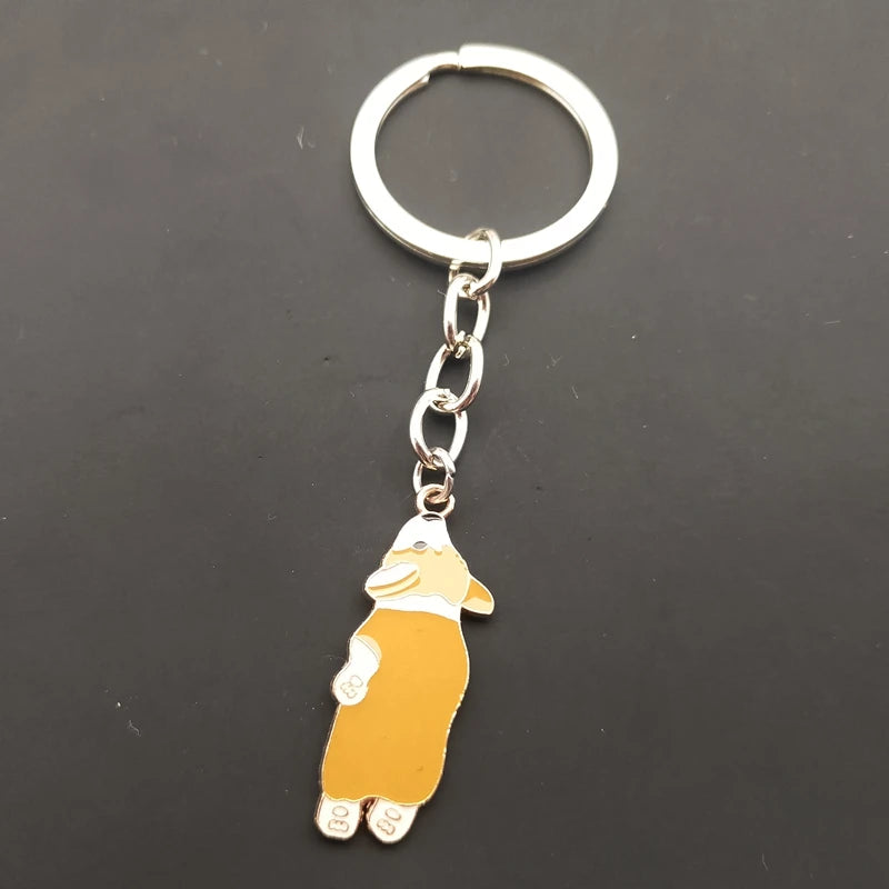 Corgi Keychain