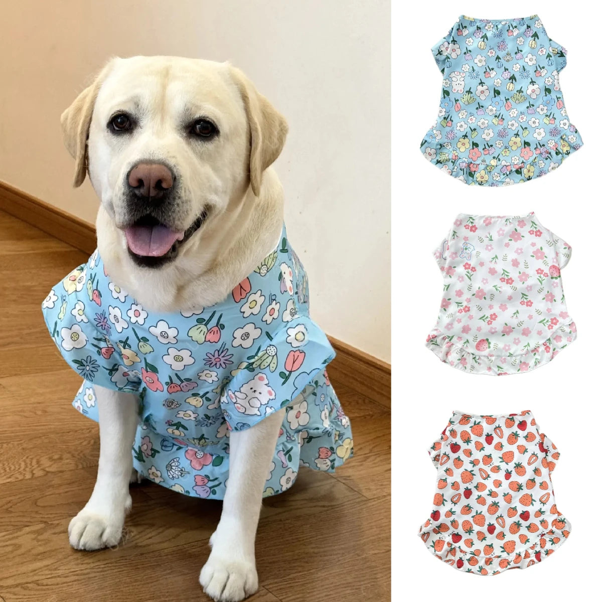 Summer Large Dog Dresses