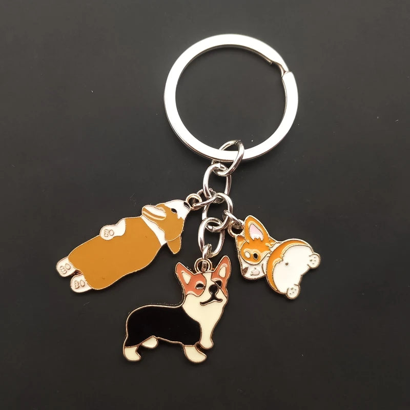 Corgi Keychain