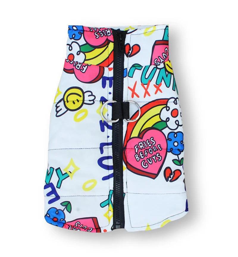 Dog Printed Jacket