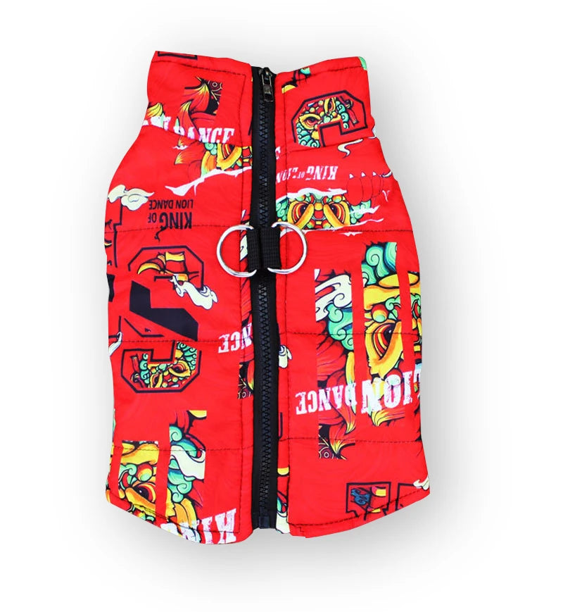 Dog Printed Jacket