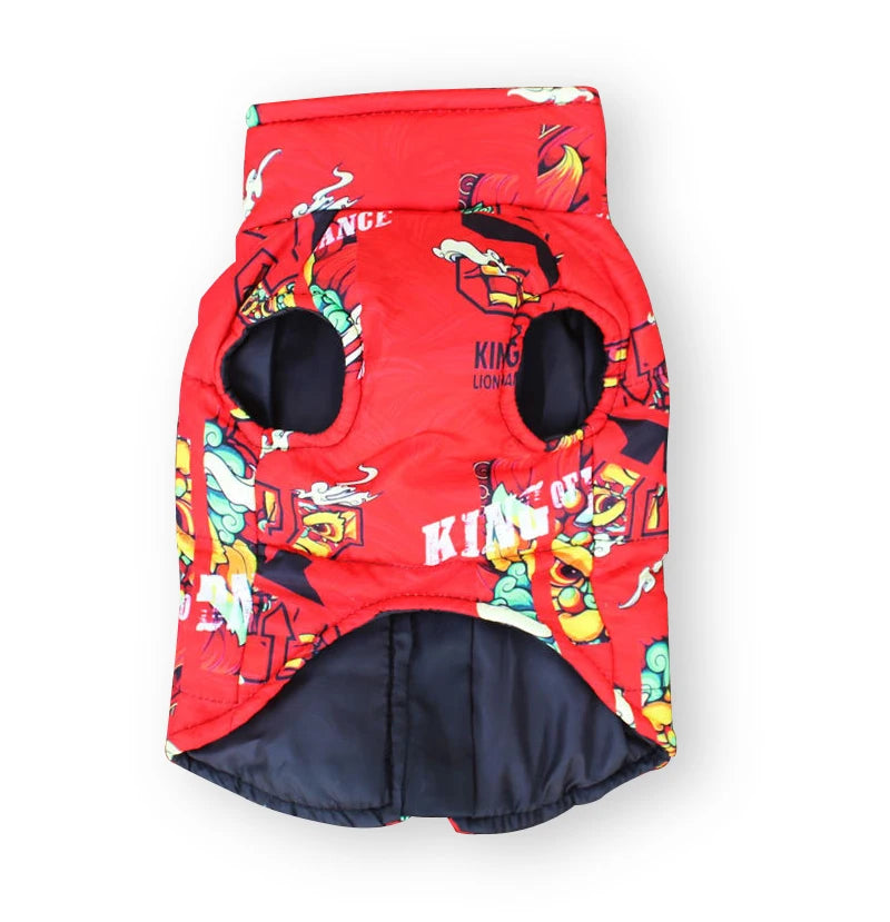 Dog Printed Jacket