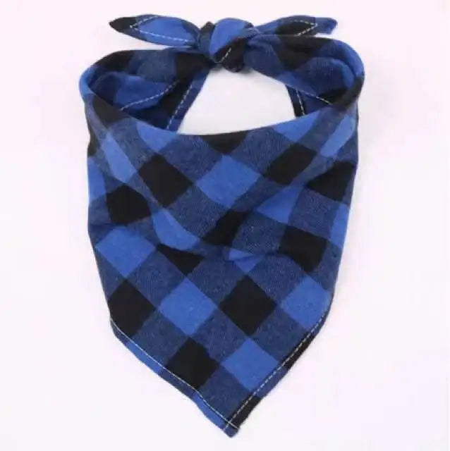 Classic Dog Plaid Bandana